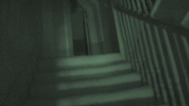 sallie house demon caught on stair case