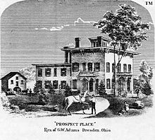 Prospect Place in the 1800's