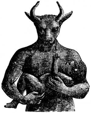 Baal demon baby sacrifice