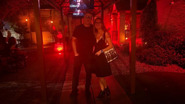#datenight at a @thehauntedmuseum 👻