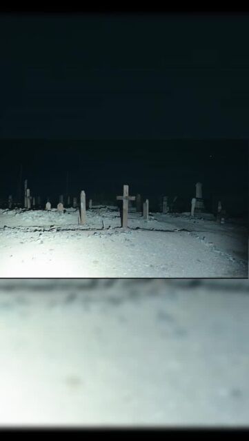 Would you investigate a haunted cemetery at night known for dark paranormal activity?  Real paranormal activity captured on camera at Nevada's most haunted cemetery.