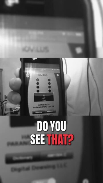 Sally says h e l l o. Watch as real #paranormalactivity is caught on camera at one of the most #haunted houses in the US.  Watch the Demon Files Episode now on our YT channel.
