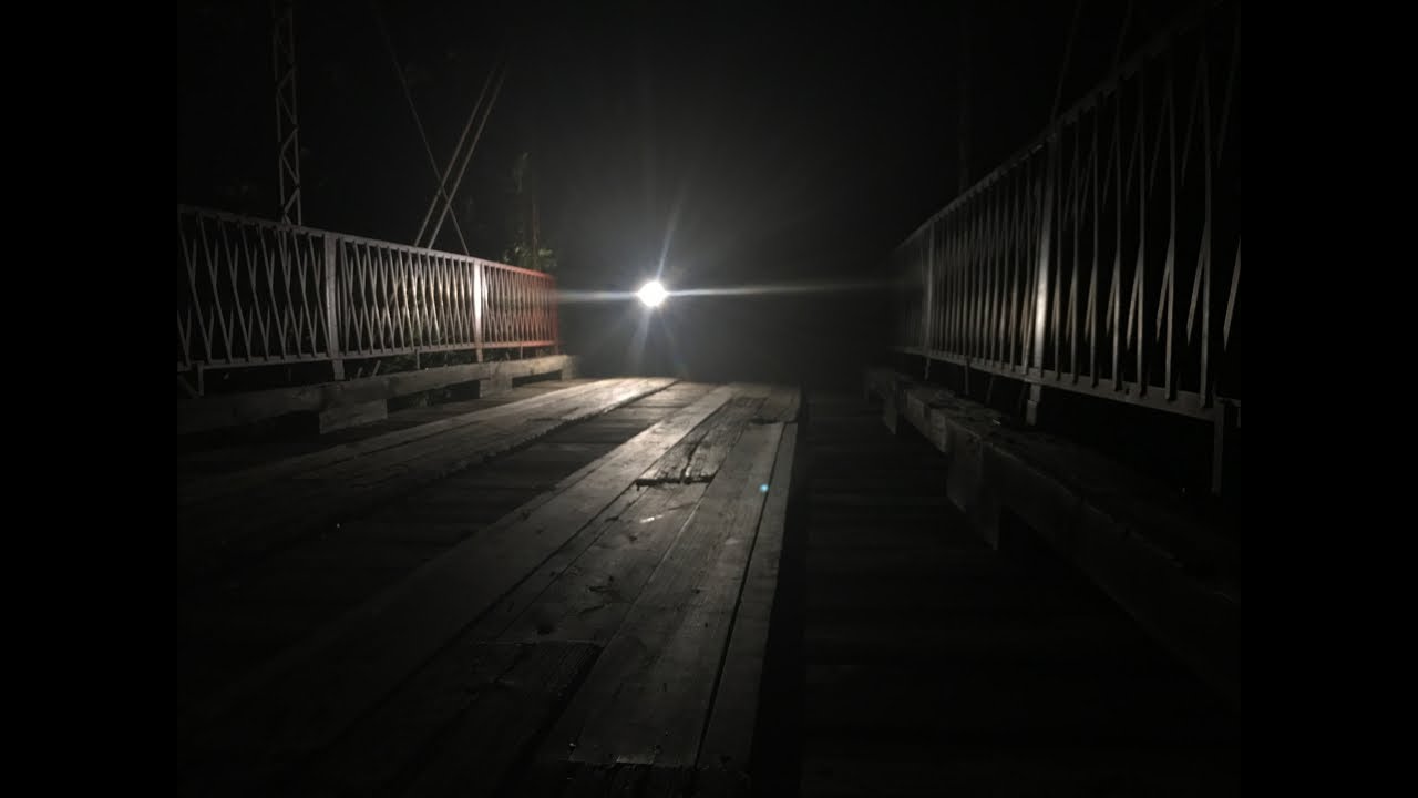Video thumbnail for LiveSciFi's Goatman's Bridge investigation in Denton, Texas