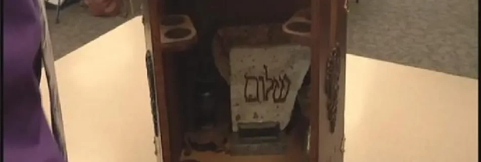 Dybbuk Box allegedly haunted cabinet featured in Tim Wood's LiveSciFi investigation of the Dybbuk Box hoax and museum experiences