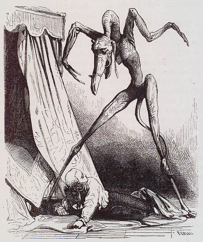 Historic Dictionnaire Infernal demon engraving in LiveSciFi's media library