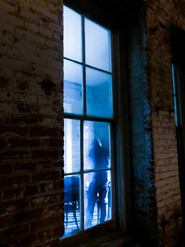 Photograph from a Washoe Club ghost hunt in Virginia City