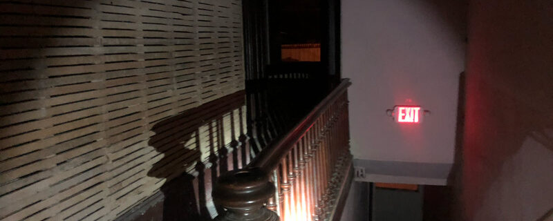 Interior of the historic Old Washoe Club in Virginia City, Nevada