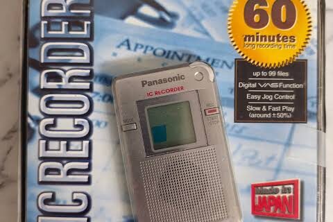 panasonic rrdr60 evp audio recorder